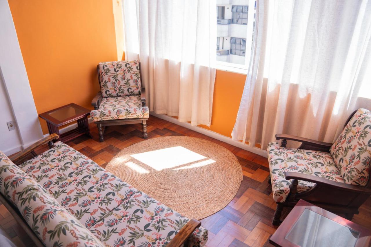 Amplo Apartamento - 3 Quartos - 1 Min Da Praia Rio de Janeiro Exteriör bild